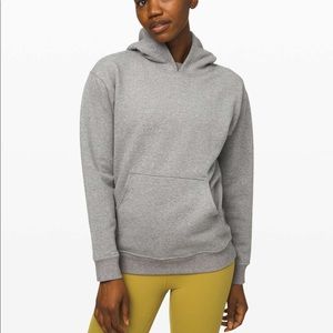 Lululemon all yours hoodie.  Gray. Size 6